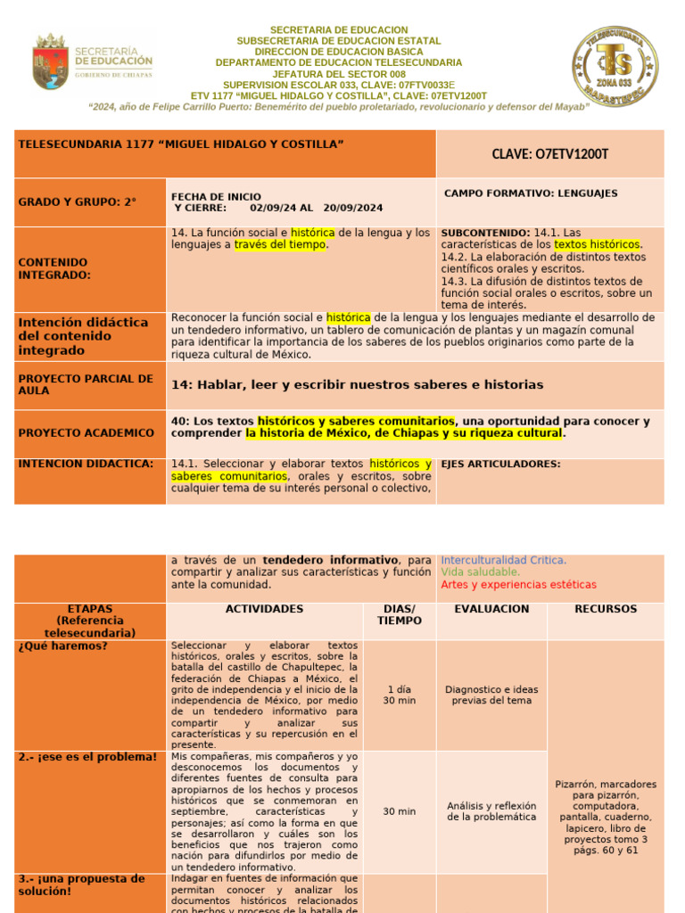 Proyecto Parcial de Aula Lenguajes | PDF | Información | México