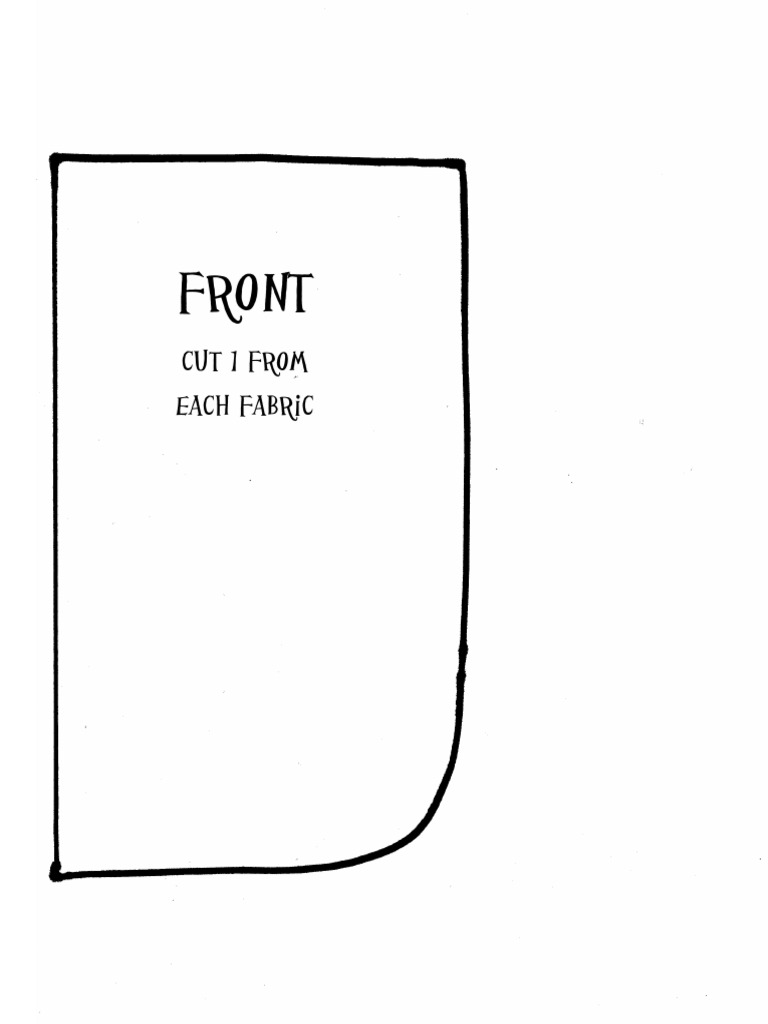 Messenger Bag Pattern | PDF