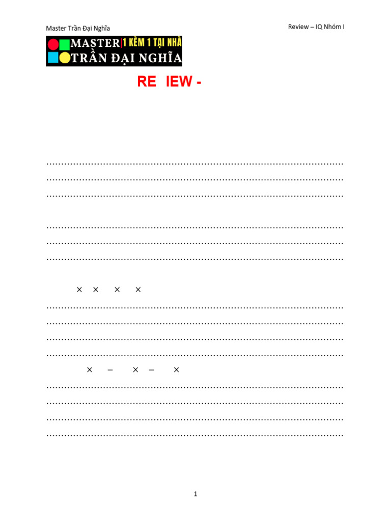 Review IQ 01 MS | PDF
