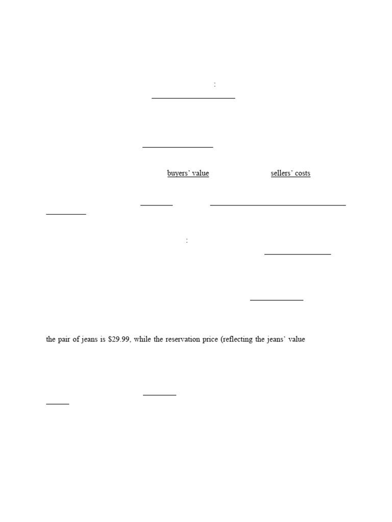 Review Session 3 Notes (13) | PDF | Economic Surplus | Supply (Economics)