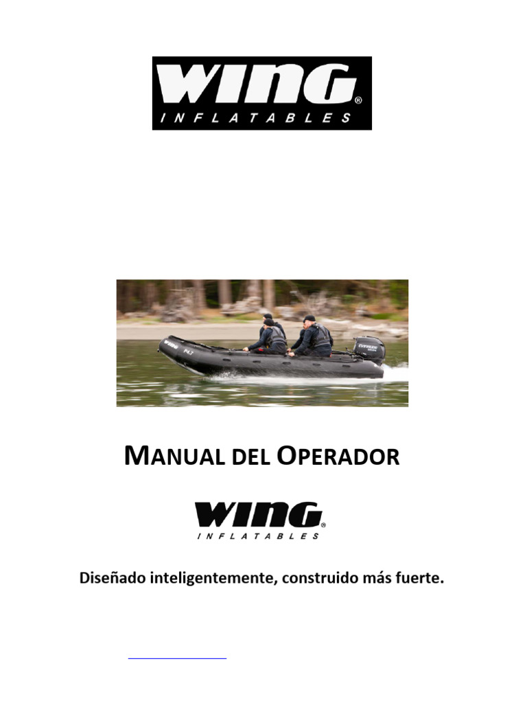 Wing P Series CRRC Manual Rev 5-15-15 Spa 4 | PDF | Barcos | Presión