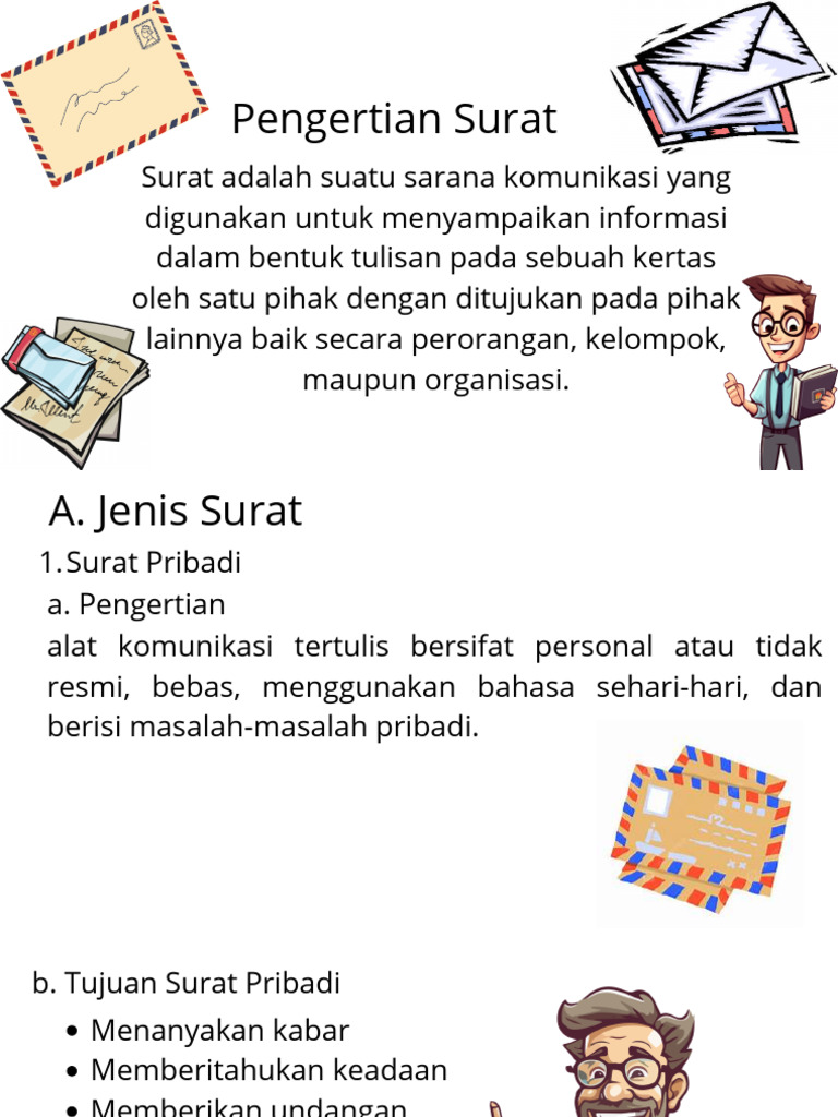 Pengertian Surat | PDF