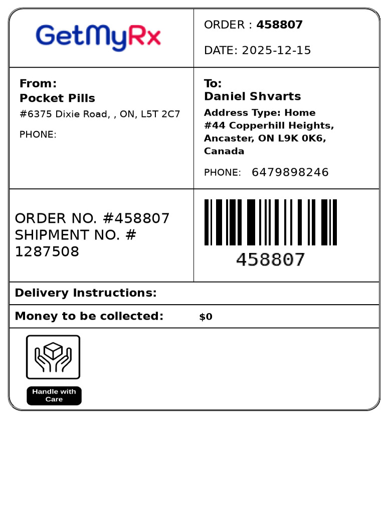 Shipment Label 1287508 (2) | PDF