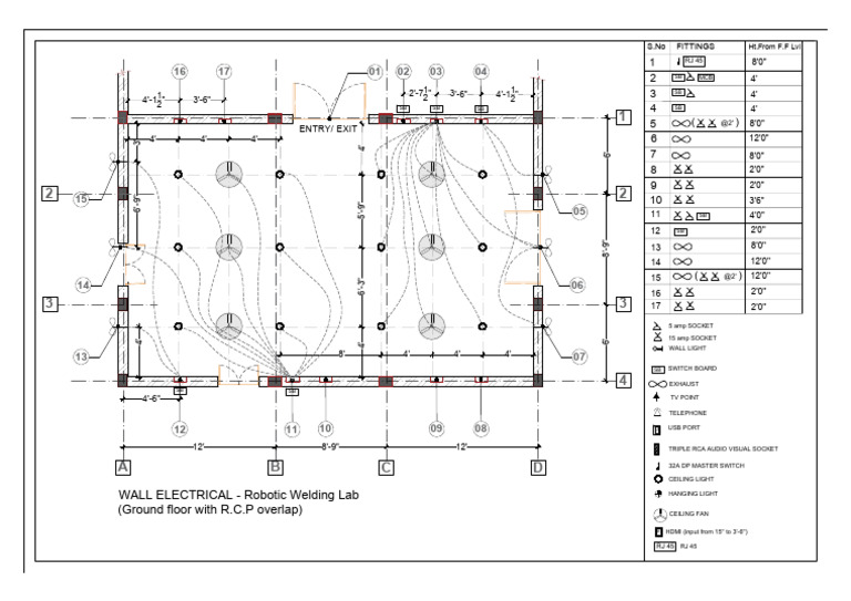 Plan Electricaal Lab | PDF | Electronics | Electrical Engineering
