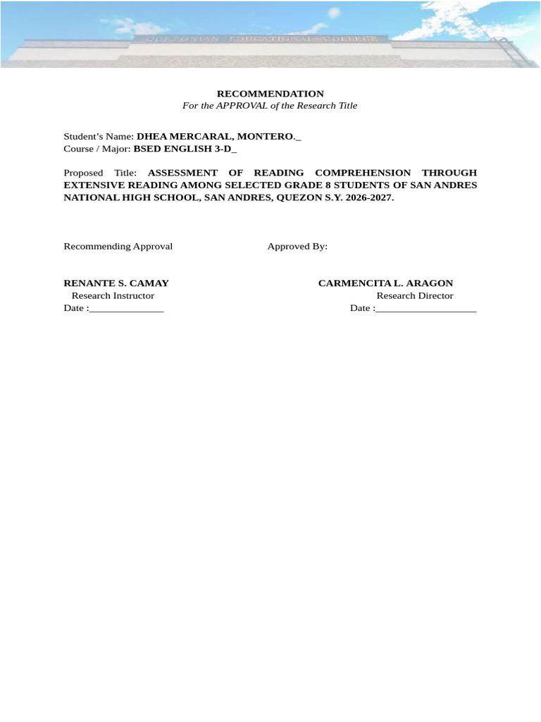 Letter of Request | PDF