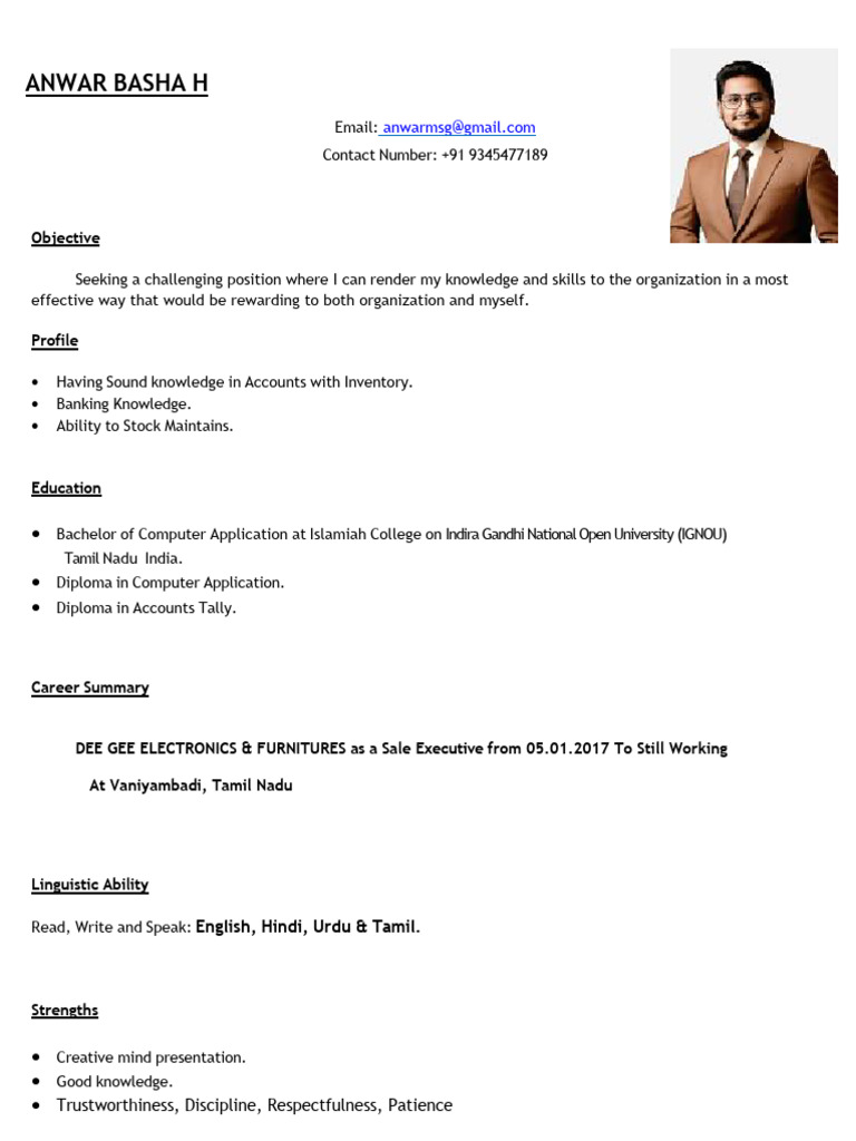 Anwar Resume 4 | PDF