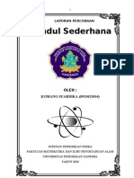 Percobaan Bandul Sederhana