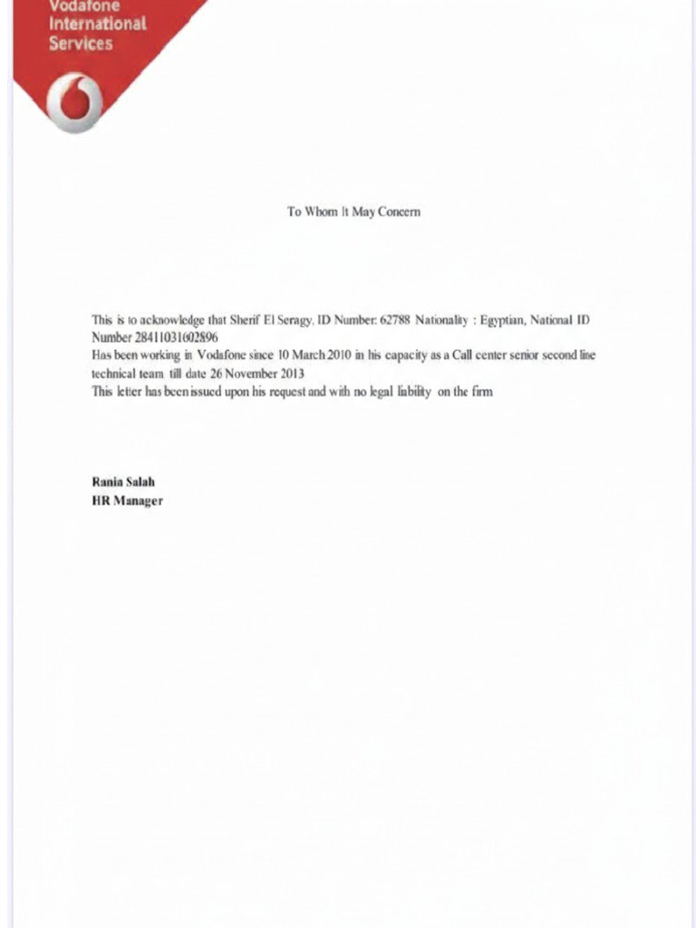 Certficate Vod | PDF
