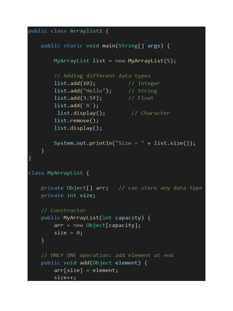 Public Class Arraylist1 | PDF