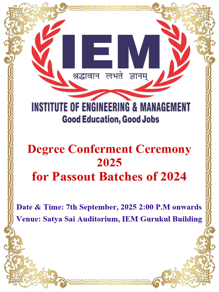 Student Instructions & Handout - IEM - 2025-09 | PDF