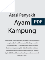 Atasi Penyakit Ayam Kampung