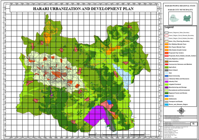 1.harari Regional Urbanization and Development | PDF | Agriculture