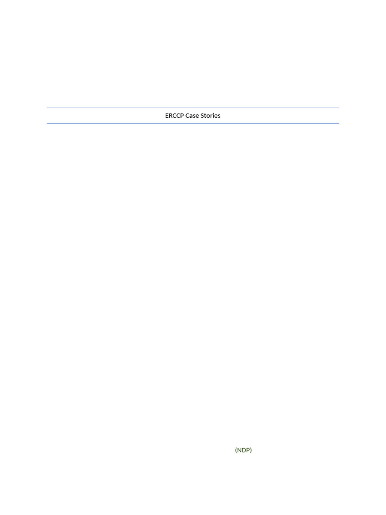 Erccp Cases English Version | PDF