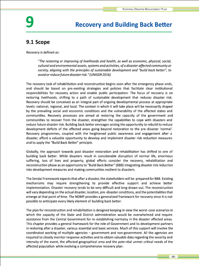 Recovery | PDF