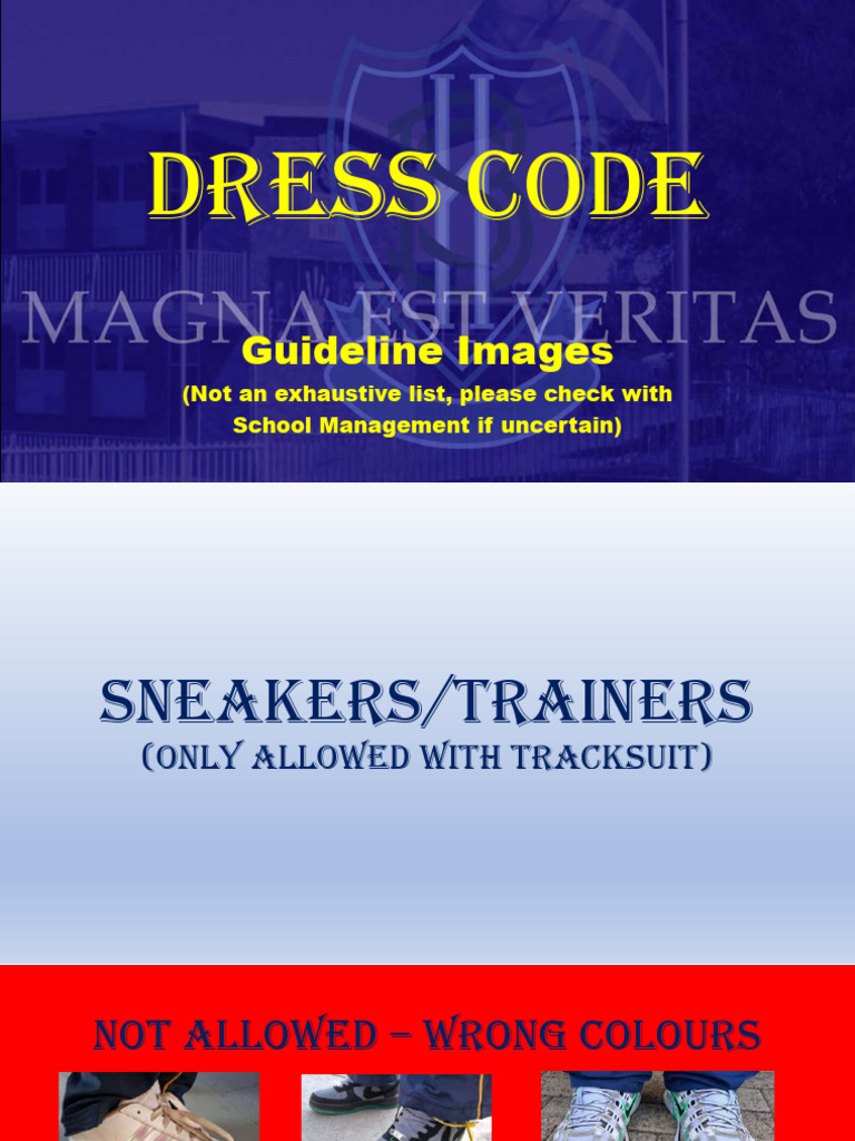 Dress Code Guidelines | PDF