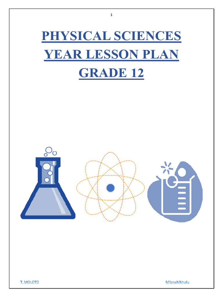 Lesson Plan Physical Sciences Grade 12 | PDF | Force | Momentum