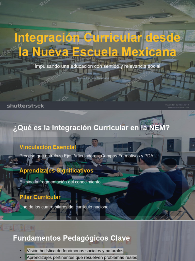 Integración Curricular NEM | PDF | Plan de estudios | Modificación de ...