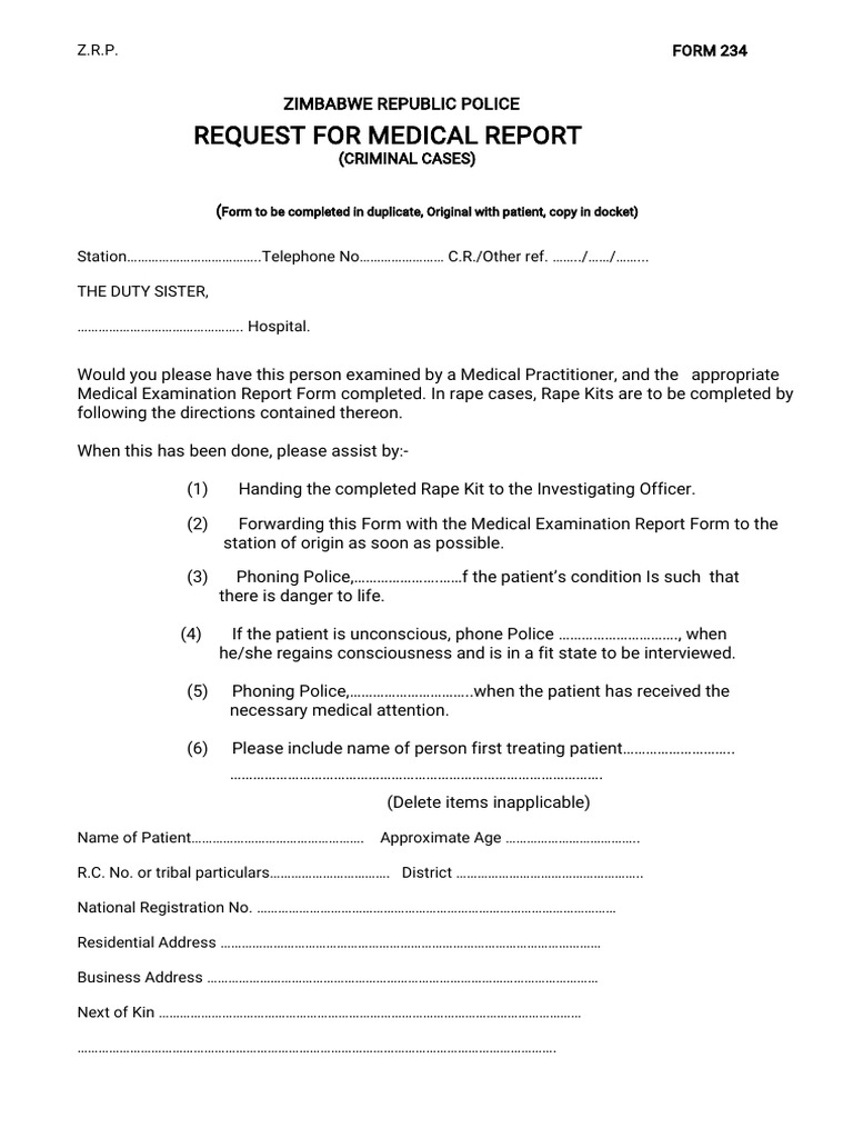 Form 234. | PDF