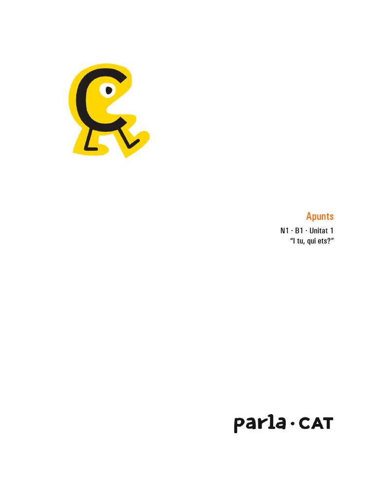 N1 G1 U1 Apunts Catala | PDF