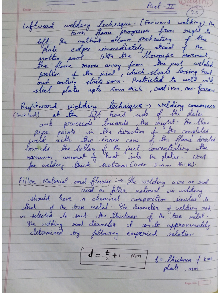 Welding Notes 3 | PDF