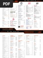 FGH Cafeteria Lunch Menu | PDF | Sauce | Hamburgers