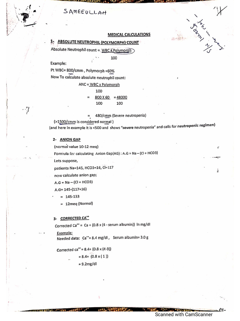 JPMC Medicine Ward 5 Notes | PDF