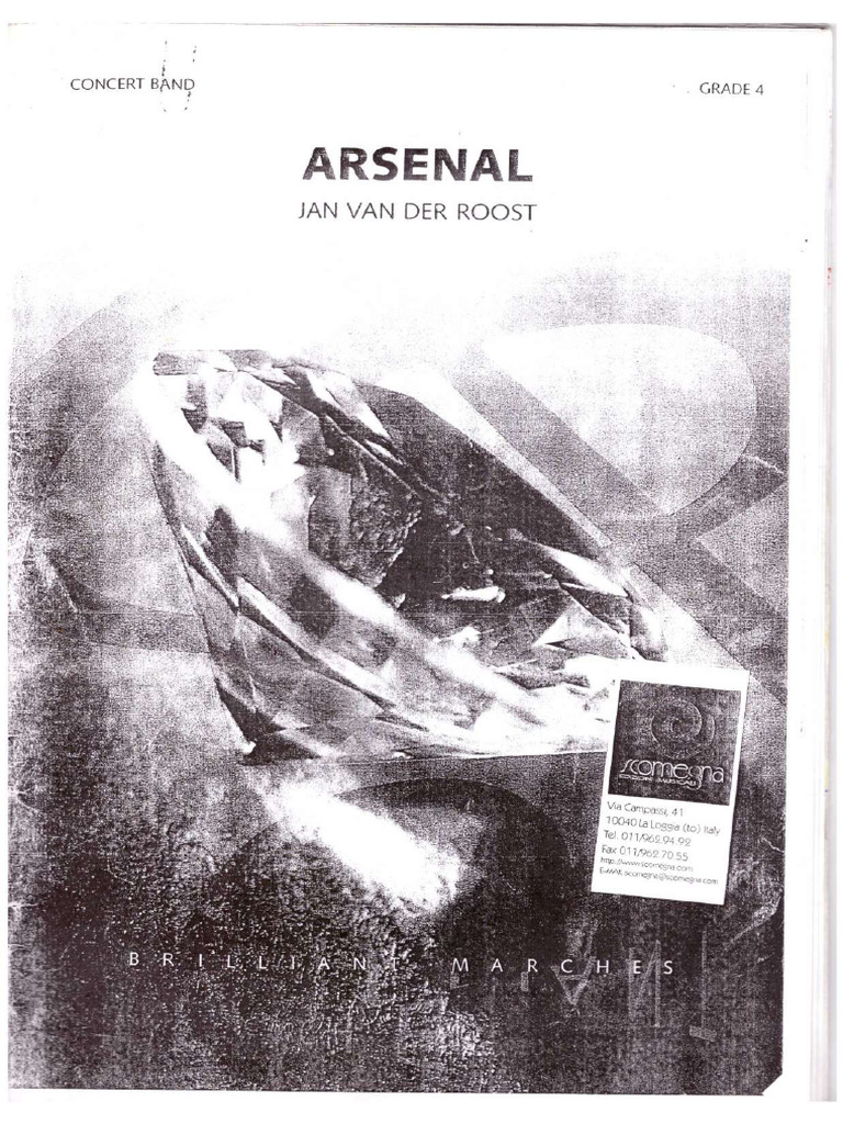 Arsenal Partitura | PDF