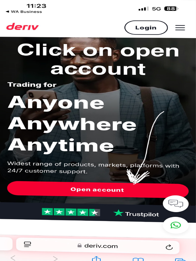 How to Set Up a Deriv Account PDF | PDF