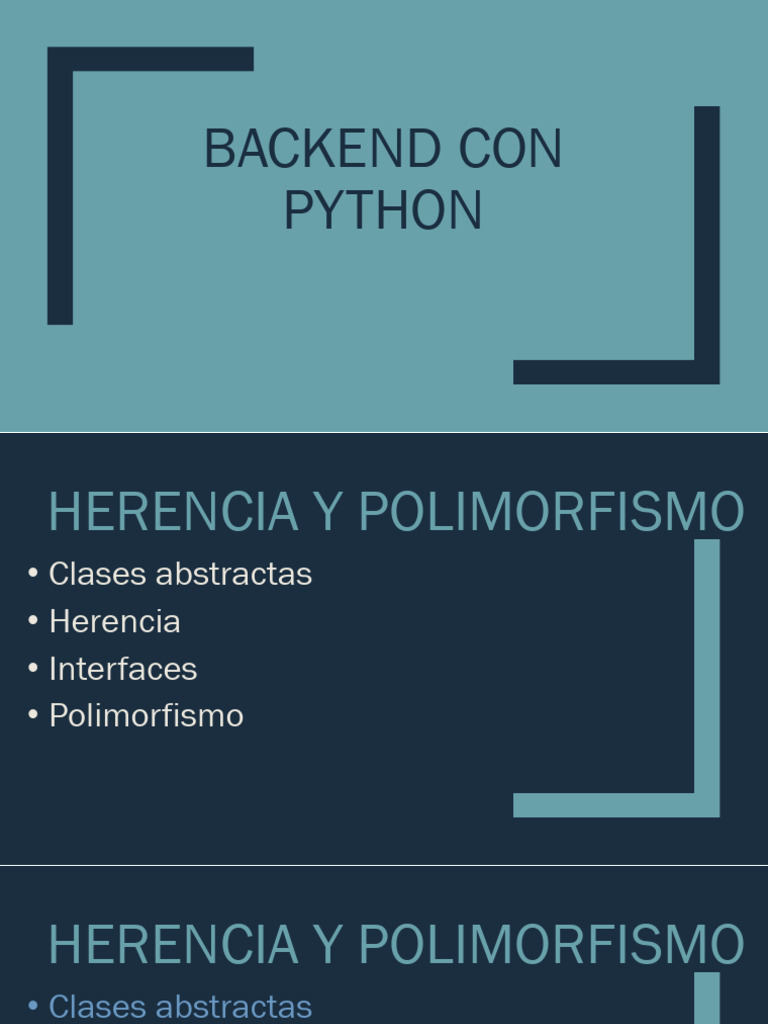 Clase 4 - Herencia en POO | PDF | Herencia (Programación Orientada a ...