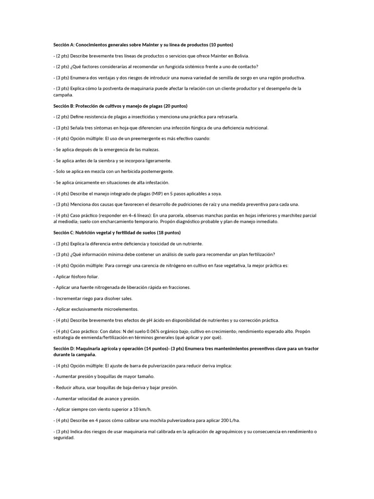 Ma Inter | PDF | Riego | Fertilizante