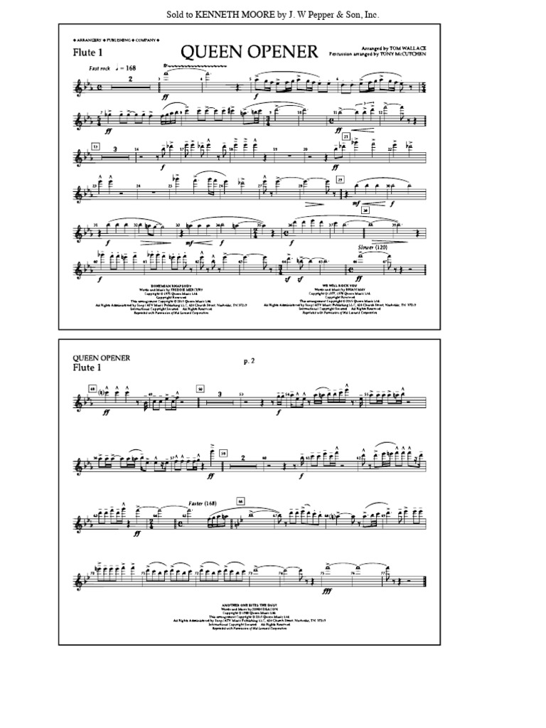 00 Queen Opener All Parts | PDF