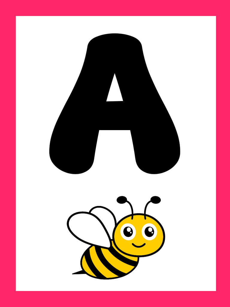 Alfabeto Ilustrado Para Impressão Gratuito | PDF