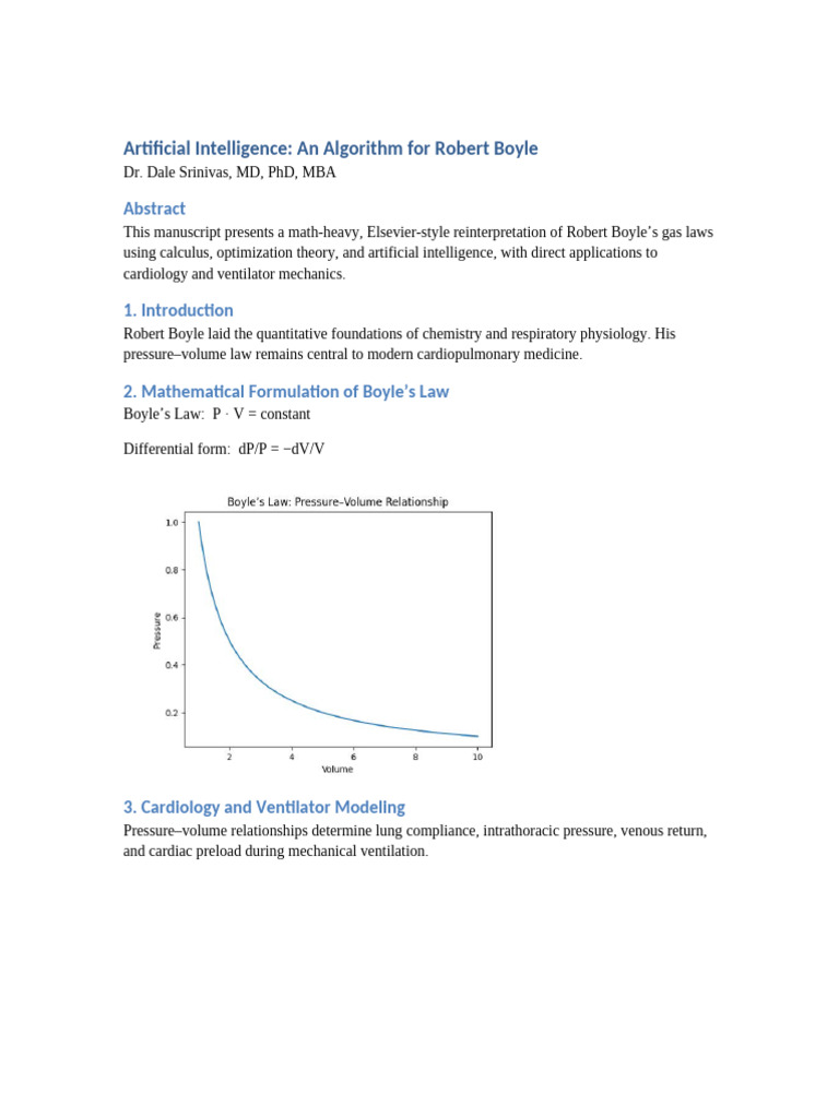 Artificial Intelligence Algorithm for Robert Boyle | PDF