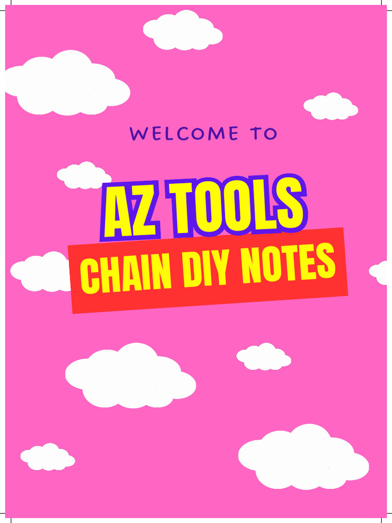 Chain Diy Notes All Set | PDF