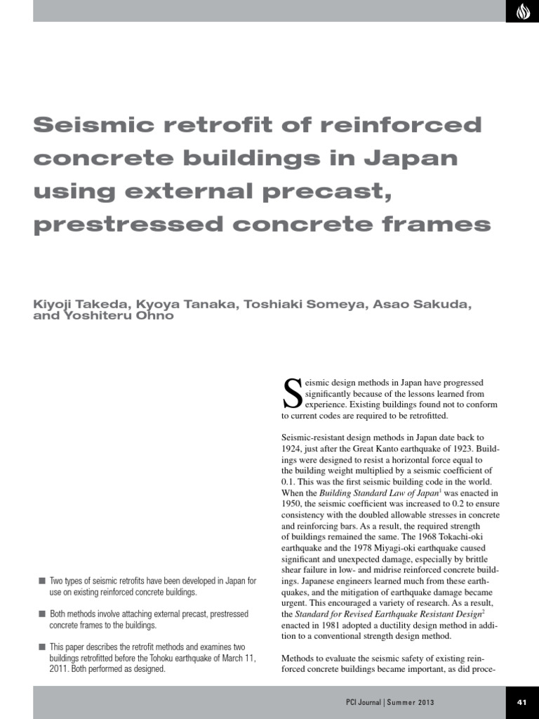 Seismic Retrofit of Reinforced Concrete Buildings in Japan Using ...