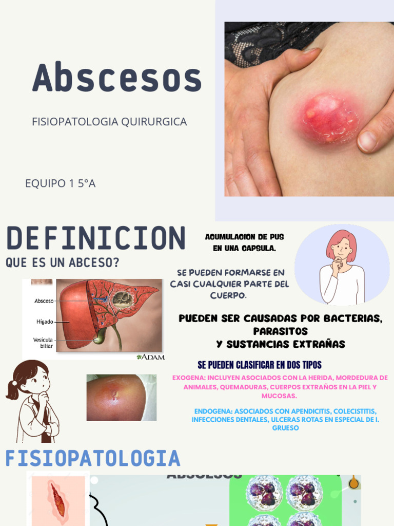 Abscesos | PDF | Microbiología | Especialidades Medicas