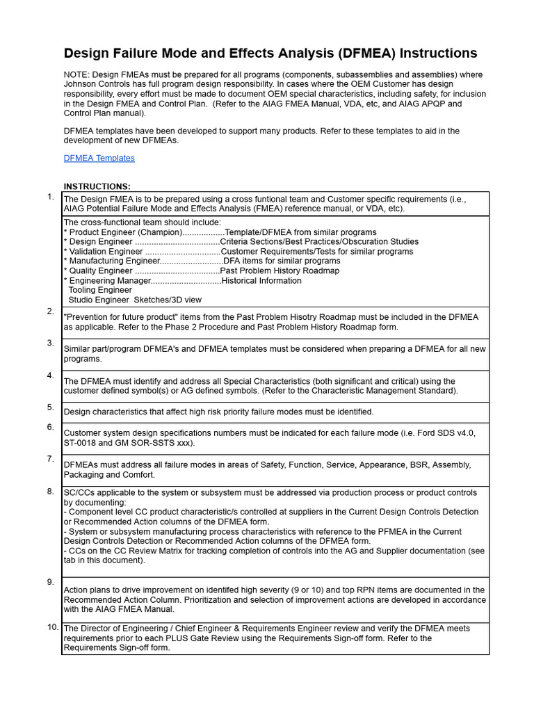 Failure Mode and Effects Analysis (FMEA) Form Rev 4 | PDF | Systems ...