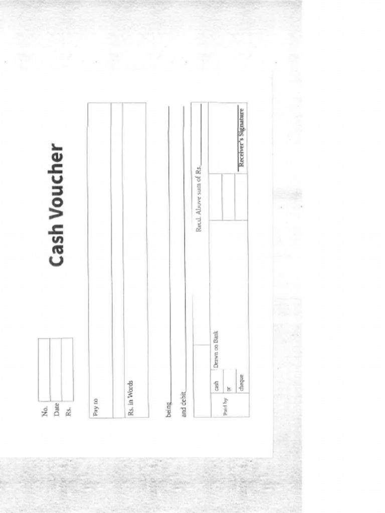 TA Voucher Template | PDF