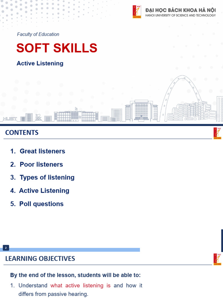 BL - ED3220E - 1203 - Active Listening | PDF | Human Communication ...