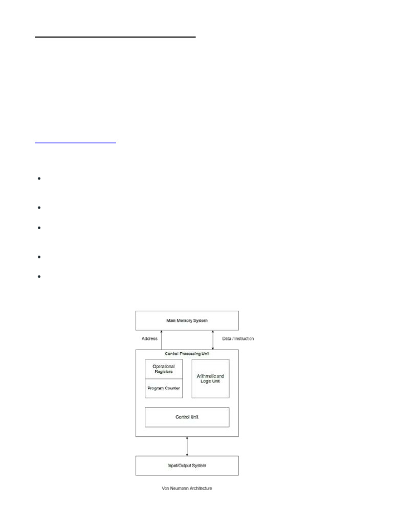 Harvard and Von Neumann Architectures | PDF | Microcontroller | Central ...
