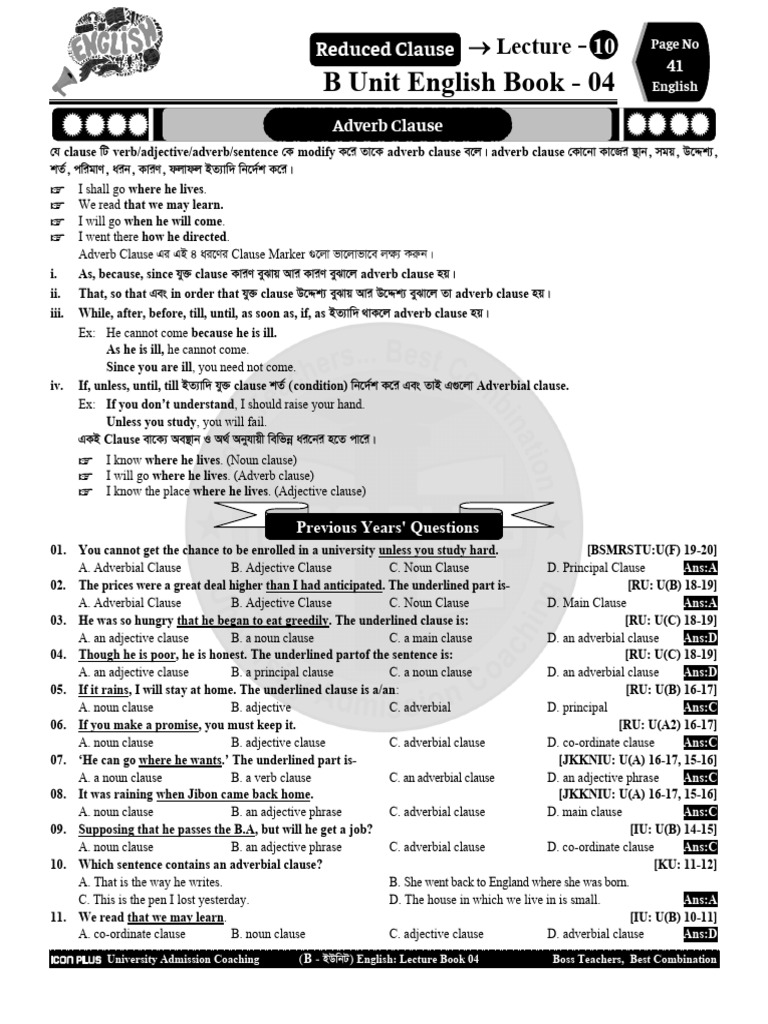 English (L - 10, 11, 12) | PDF | Adverb | Adjective