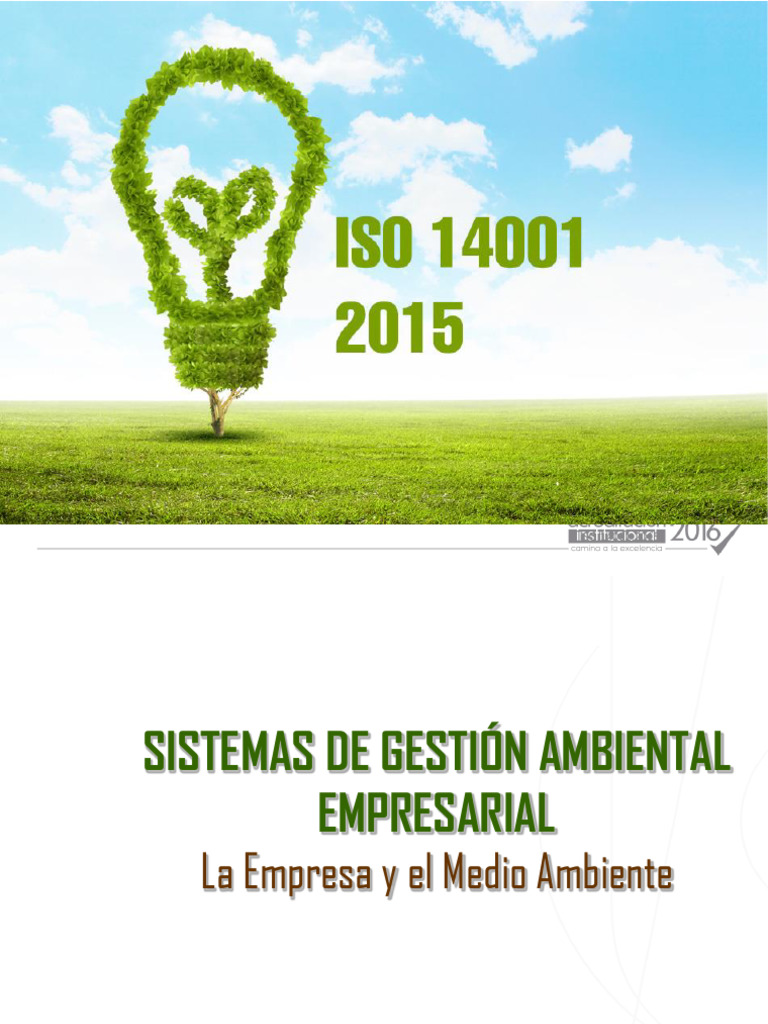 Iso 140001 | PDF | Contaminación | Agua