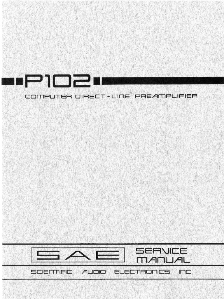 SAE P102 Pre SM | PDF