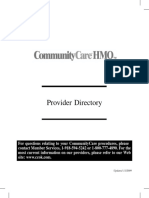 Community Care Providers