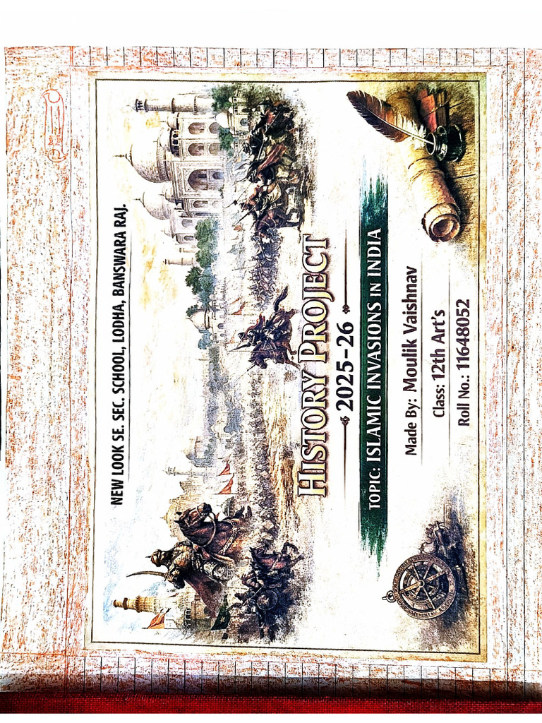 History Project File by Moulik Vaishnav | PDF