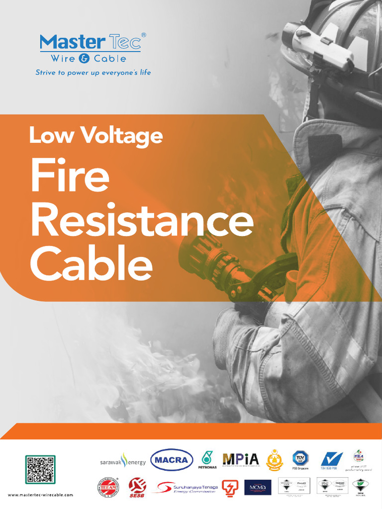 Fire Resistance Cable (LV - CU & AL) Catalogue | PDF | Insulator ...