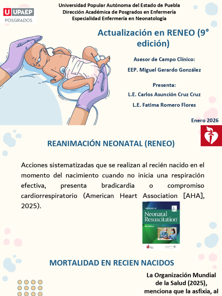 Actualizacion RENEO | PDF | Reanimación cardiopulmonar | Cardiología