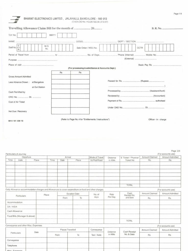 TA DA Claim Form0001_015420 | PDF