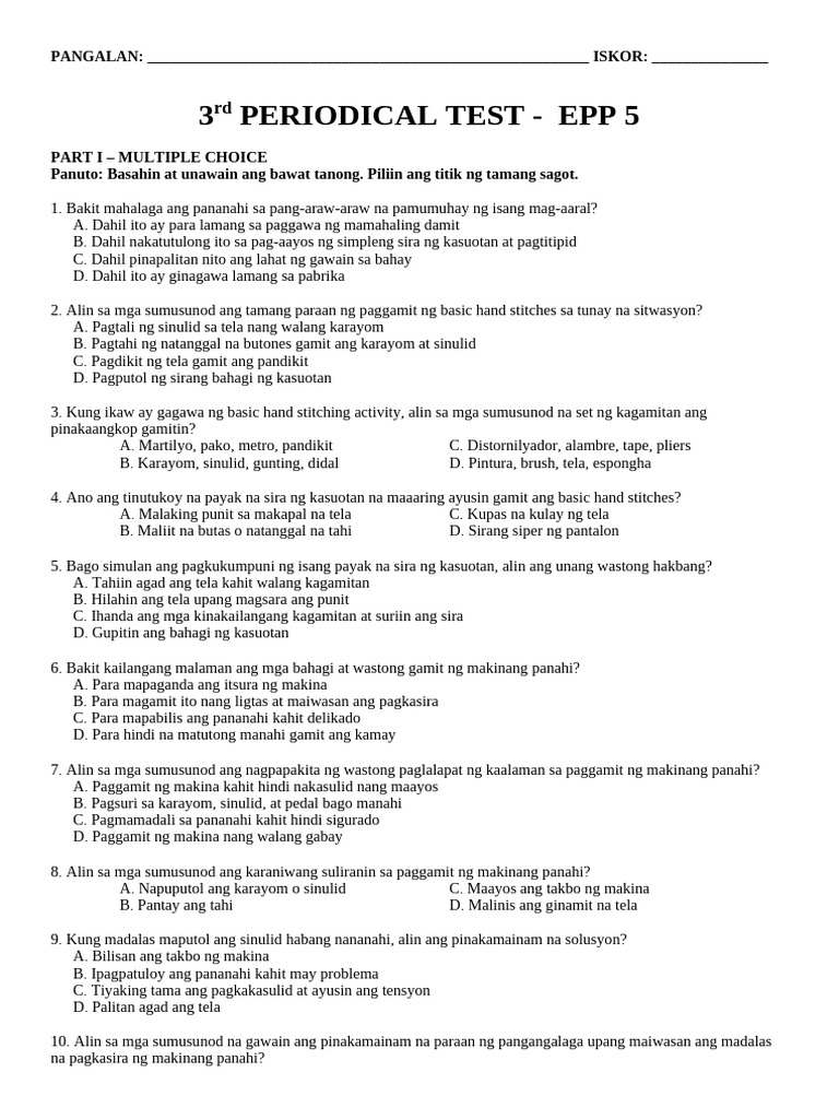Epp PT | PDF