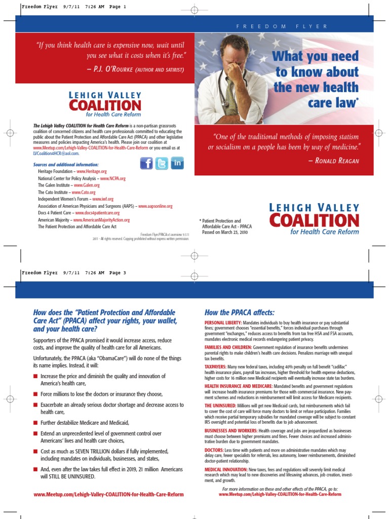 Freedom Flyer Final Printer Version | PDF | Medicare (United States ...